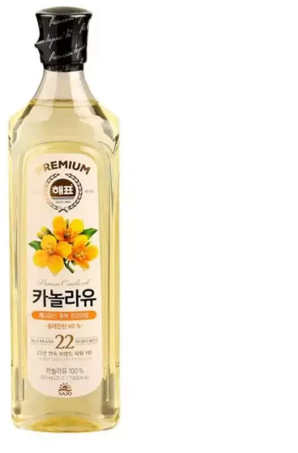 카놀라유 900ml/해표-10개, 해표, 1개, 900ml
