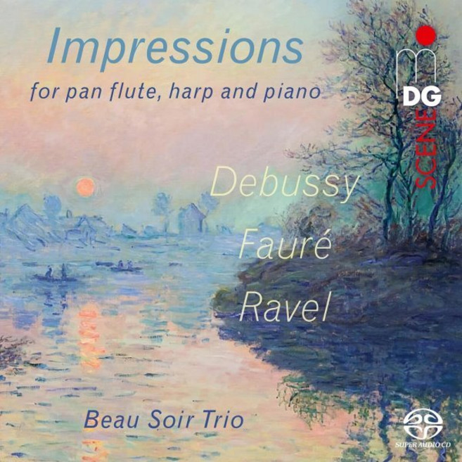[CD] Beau Soir Trio 드뷔시 / 포레 / 라벨 - ‘인상주의’ (Impressions For Pan Flute Harp And Piano: ...