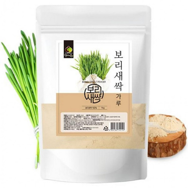 [UBA] 보리새싹가루 국내산 분말(베이지) 1kg, 1개