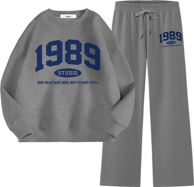 몰토벨리노 TST 1989스튜디오 스탠다드 맨투맨 일자팬츠 세트