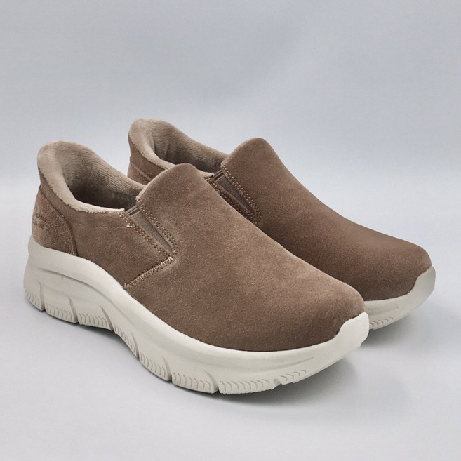 스케쳐스 여성 슬립온 25F/W 스웨이드 모던 디럭스 슬립인스 전국 매장 A/S 가능