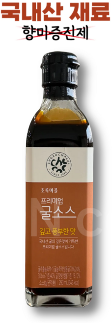 초록마을 프리미엄 굴소스 290ml, 1개