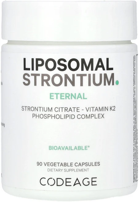 Codeage Liposomal Strontium 90 Vegetable Capsules, Codeage, Liposomal Strontium,, 1개 - 쿠팡