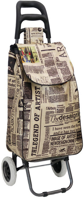 쇼핑카트/핸드캐리어/시장가방 특대형, 북유럽, 1개