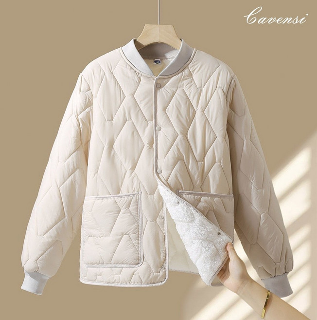 Cavensi 菱格保暖外套