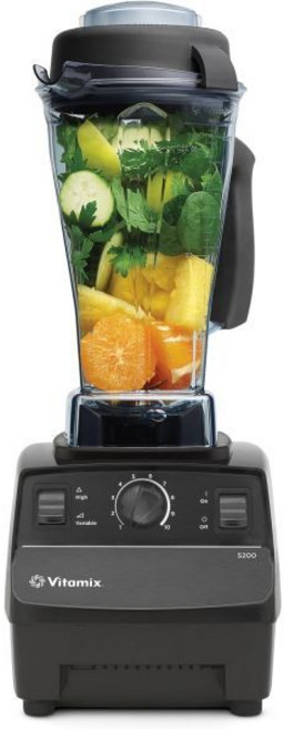 Vitamix 5200 블렌더 프로페셔널 등급 64온스 용기 셀프 클리닝 블랙, Black, Blender