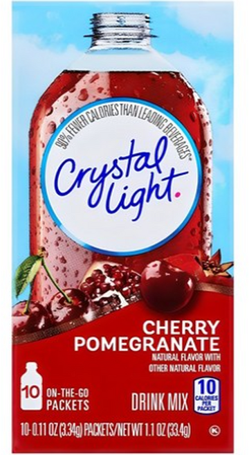 크리스탈라이트 체리석류 음료베이스 분말, 3.34g, 10개입, 3개