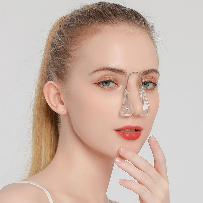 1/2/3구성 코 높이 교정기 집게 콧대 휜코 콧볼 고정 세우기 셰이퍼 노즈업, 1개