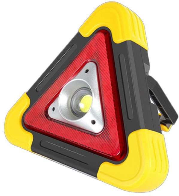 휴대용 LED 차량용 비상 삼각대 소형, 1개