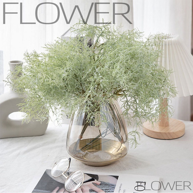 仿真迷迭香草 仿真綠植 盆栽裝飾 拍照道具, 1個