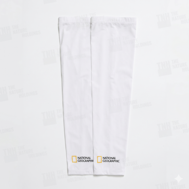 네셔널지오그래픽 3N232AGL510 아이스슬리브 자외선 차단 팔토시, WHITE, WHITE, 1개