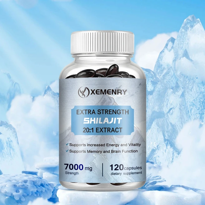 실라짓 7000ng - 히말라야 실라짓 풀빅산 에너지 부스트 면역 지원, 2개, 120정 - 쿠팡