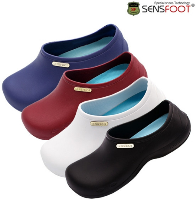 센스풋 미끄럼방지 안전화 욕실화 주방화 SW-051, 블랙, 1개