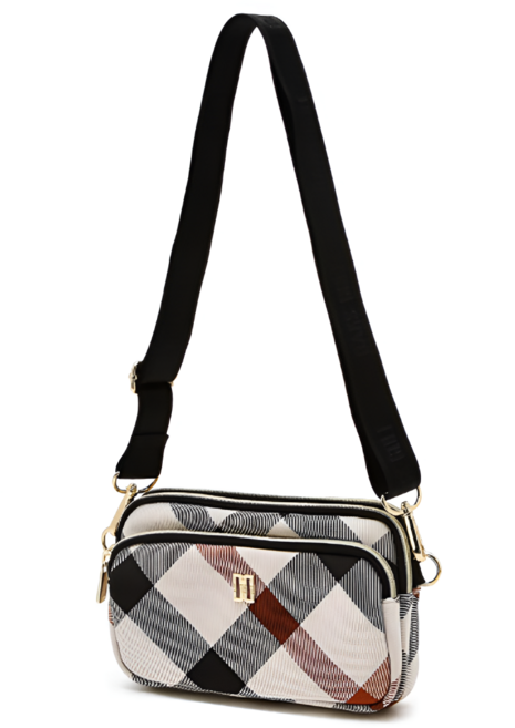 [백화점 선물포장] 닥스 크로스백 여성 명품 나일론 미니 경량 핸드폰 가방 베이지