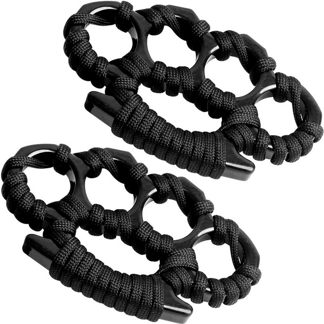 생활꿀템 호신용 고강도 너클, 2개