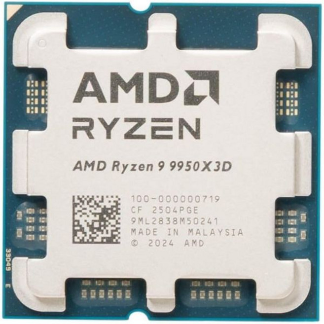 AMD 라이젠 9 9950 X 3D CPU, R9 9950X3D