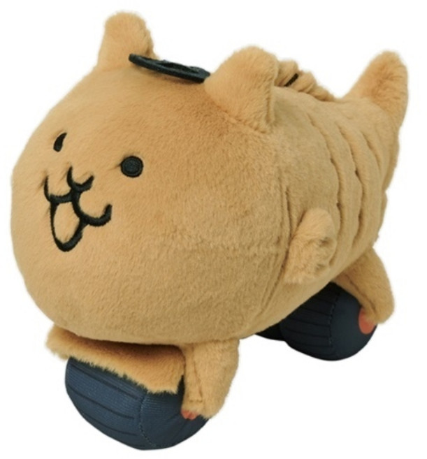 냥코대전쟁 붕어빵 오토바이 봉제인형 S사이즈