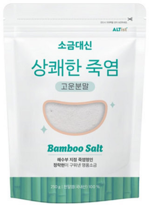 소금대신 상쾌한 양치용 죽염, 250g, 1개