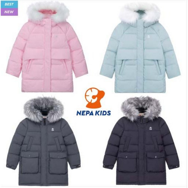 네파키즈 패딩 덕다운 80:20 덕다운 패딩 네파패딩