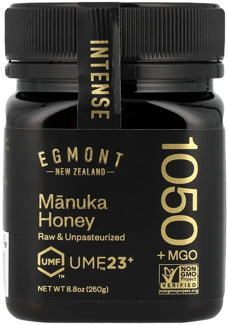 Egmont Honey 마누카 꿀 무가공 및 비피부청결 UMF 23 MGO 1 050 250g(8.8온스), Egmont Honey (에그몬트 허니) Honey,, 250g - 쿠팡