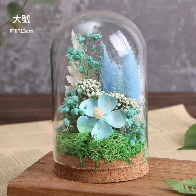 母親節永生花DIY材料包 大號, 大號涼夏
