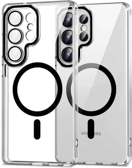 헤미션 갤럭시 S25/S26 플러스 울트라 카메라렌즈 완전보호 맥세이프 케이스 BCM01