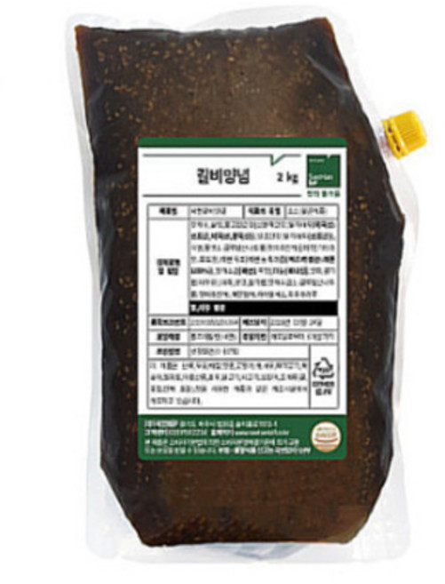갈비양념 및 각종 고기 양념에 사용가능해요, 1개, 2kg
