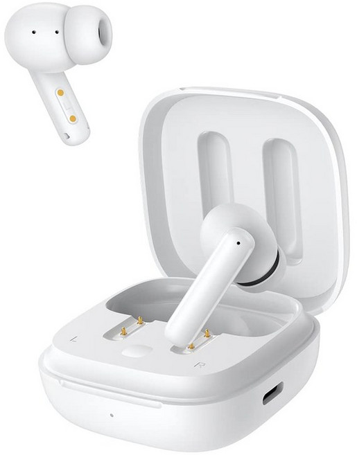 QCY T13 ANC 무선 이어폰 노이즈 캔슬링 이어폰 Bluetooth 5.3 화이트