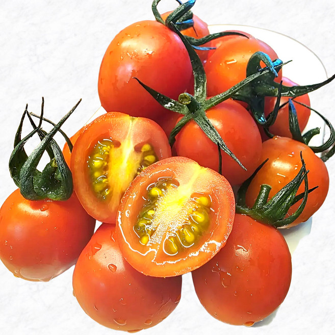 꿀이뚝뚝 당도기절 스테비아 대추 방울토마토, 2개, 500g