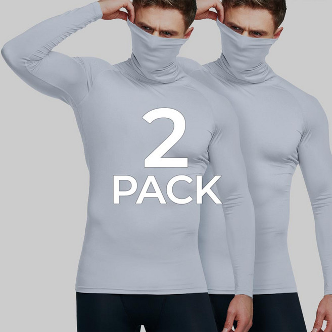 애슬리오 언더레이어 터틀넥 티셔츠 2팩 AO-BTL47