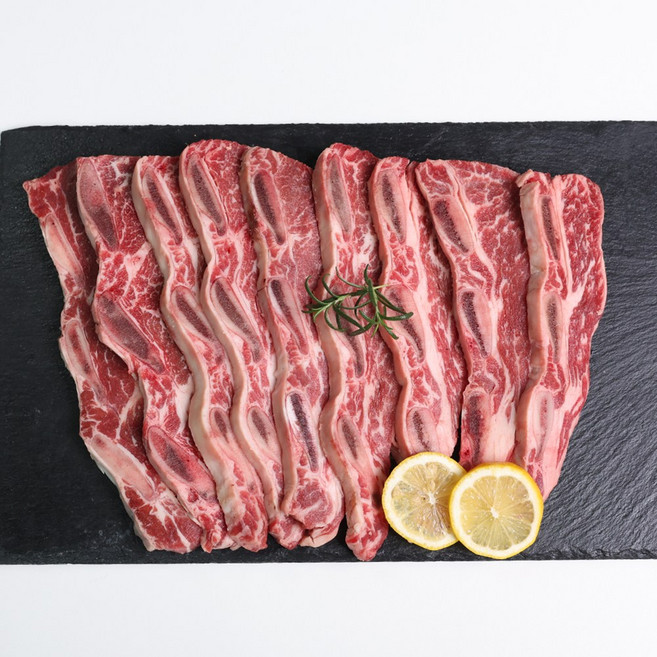 외할머니밥상 [외할머니밥상] 미국산 초이스등급 678 LA갈비 1kg 2kg 4kg / 진공포장 / 선물세트, 04 LA갈비 1kg 진공포장, 1개