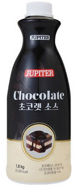 쥬피터 초코렛 소스, 1개, 1.8kg