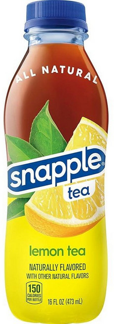 Snapple Zero Sugar 라즈베리 티 473.2ml16온스 플라스틱 병 12개 팩 217002, 레몬