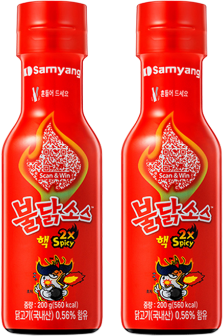 삼양 핵불닭볶음소스2개 1개, 200g, 2개