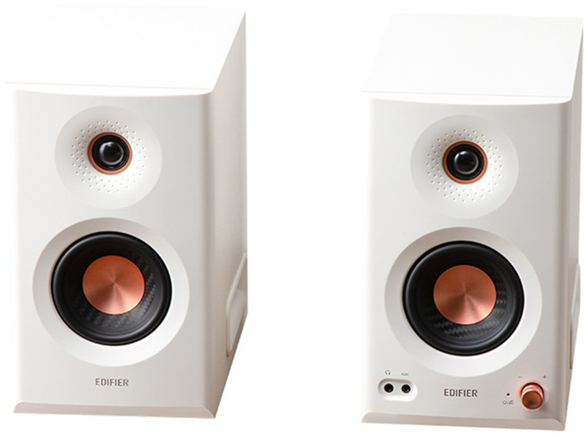에디파이어 MR5 트라이앰프 파워 스튜디오 모니터 스피커 글로벌버전 EU 유럽형 플러그 220V, 화이트
