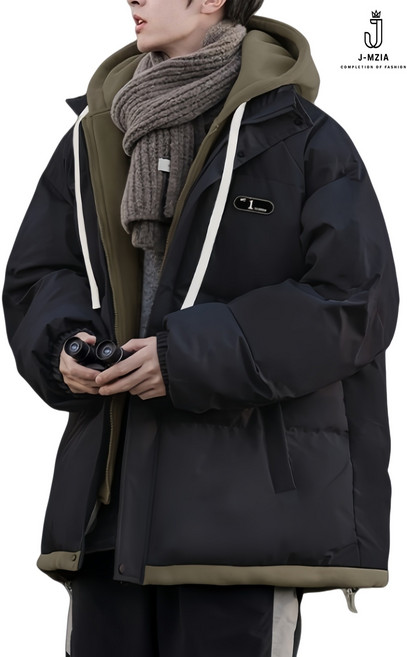 제이엠지아 2025 NEW 투피스 패딩 남성 겨울 후드 패딩 점퍼 ( HOT )