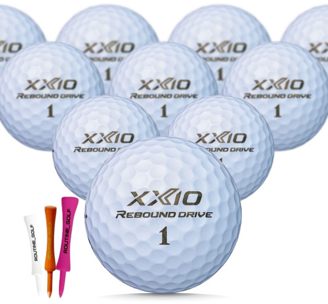 브릭샵 젝시오 특a+급 로스트볼 골프공 골프티 NO해저드, 화이트, 1개, 30개입