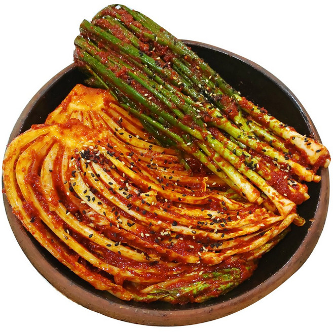 나의디미방 맛있게 매운 김치셋트 김치 800g + 파김치 500g 맛있게 매운맛, 1세트, 1.3kg