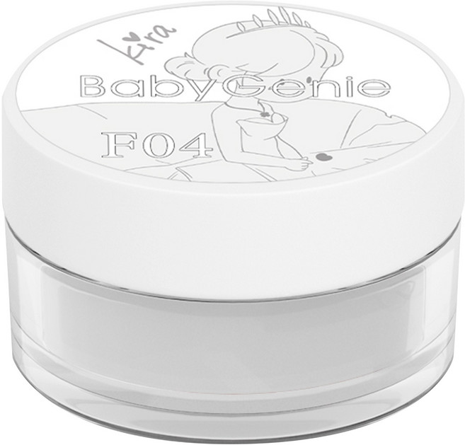 BabyGenie 水晶指甲專用水晶粉 彩色雕花粉 延長指甲 80色可選 美甲必備, 1個, F04