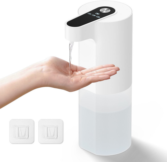 CozyTemp 자동 디스펜서 젤 거품 감지센서 비접촉 핸드워시 주방세제 손세정기, 젤타입