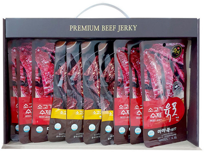 소고기 수제 명품 육포, 1개