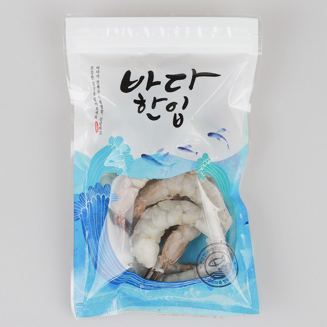 [파시] 국내산 흰다리새우 냉동 깐새우 손질새우 칵테일새우, 1개, 꼬리O, 250g