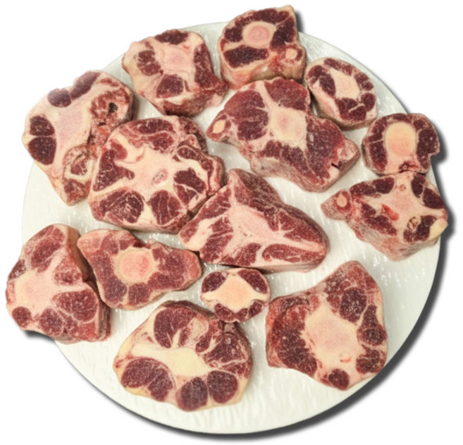 호주산 소꼬리 알꼬리 찜 곰탕용 1000g 손질된 냉동 소꼬리, 1kg, 1개