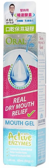 口立淨7酵素護理口腔凝膠 50g, 1個