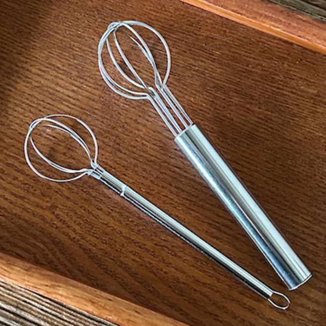 올스텐 휘퍼 거품기 미소된장스푼 계량 머들러 일본제 (2size), 소, 1개