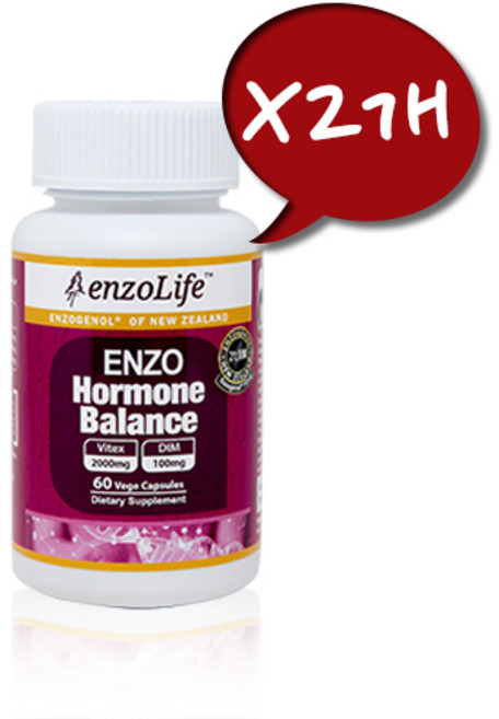 엔조라이프 (EnzoLife) 엔조 호르몬 발란스 60 캡슐 X 2개, 1세트, 60정