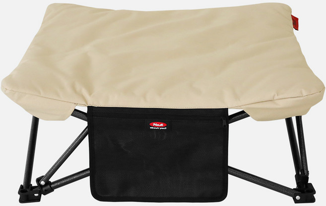 Hout 하웃 아웃도어 반려동물 강아지 캠핑 의자 해먹 도그코트, 베이지, 1개