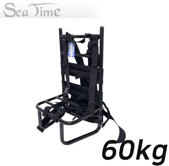 [씨타임] 블랙등짐지게.고급형 적재중량 45kg 60kg, 블랙