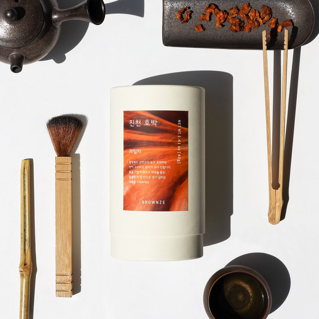 [브라운즈] 진천 호박차 40g, 1개, 40개입