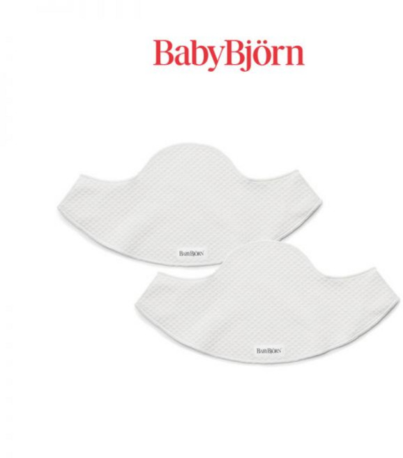[베이비뵨] 베이비캐리어 미니/무브 전용 코튼 침받이 2p, 화이트 (코튼) 2p